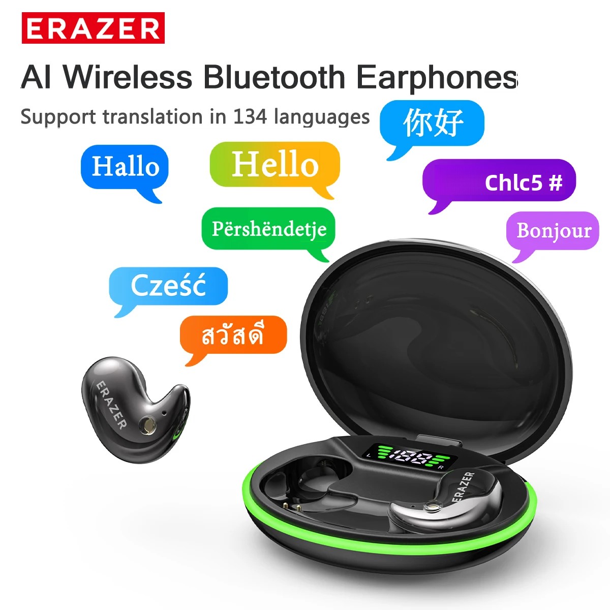 Outdoor Sport Activity - EARZER XF58 In-Ear Bluetooth Hoofdtelefoon Met