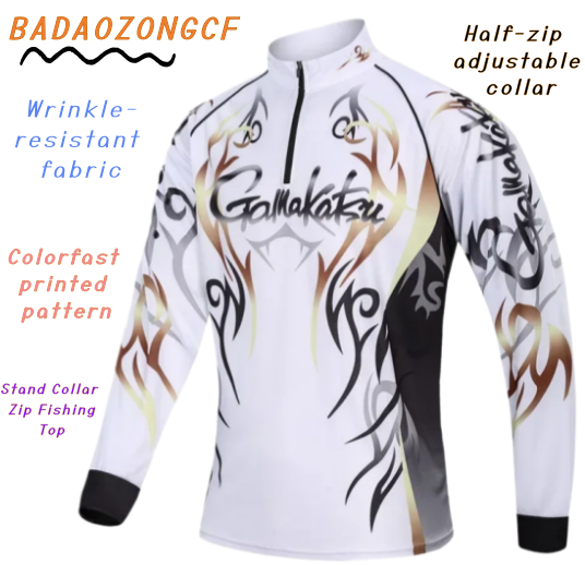 Outdoor Sport Clothing Brands - Nieuwe merkvisshirts Outdoor Sport Sneldrogende herenviskleding