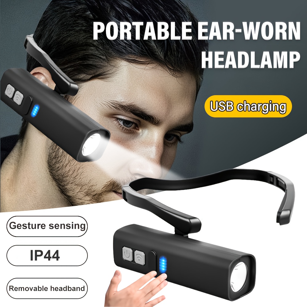 Outdoor Sport Activity - 2025-oorclip-koplamp – heldere LED-koplamp, oplaadbare waterdichte