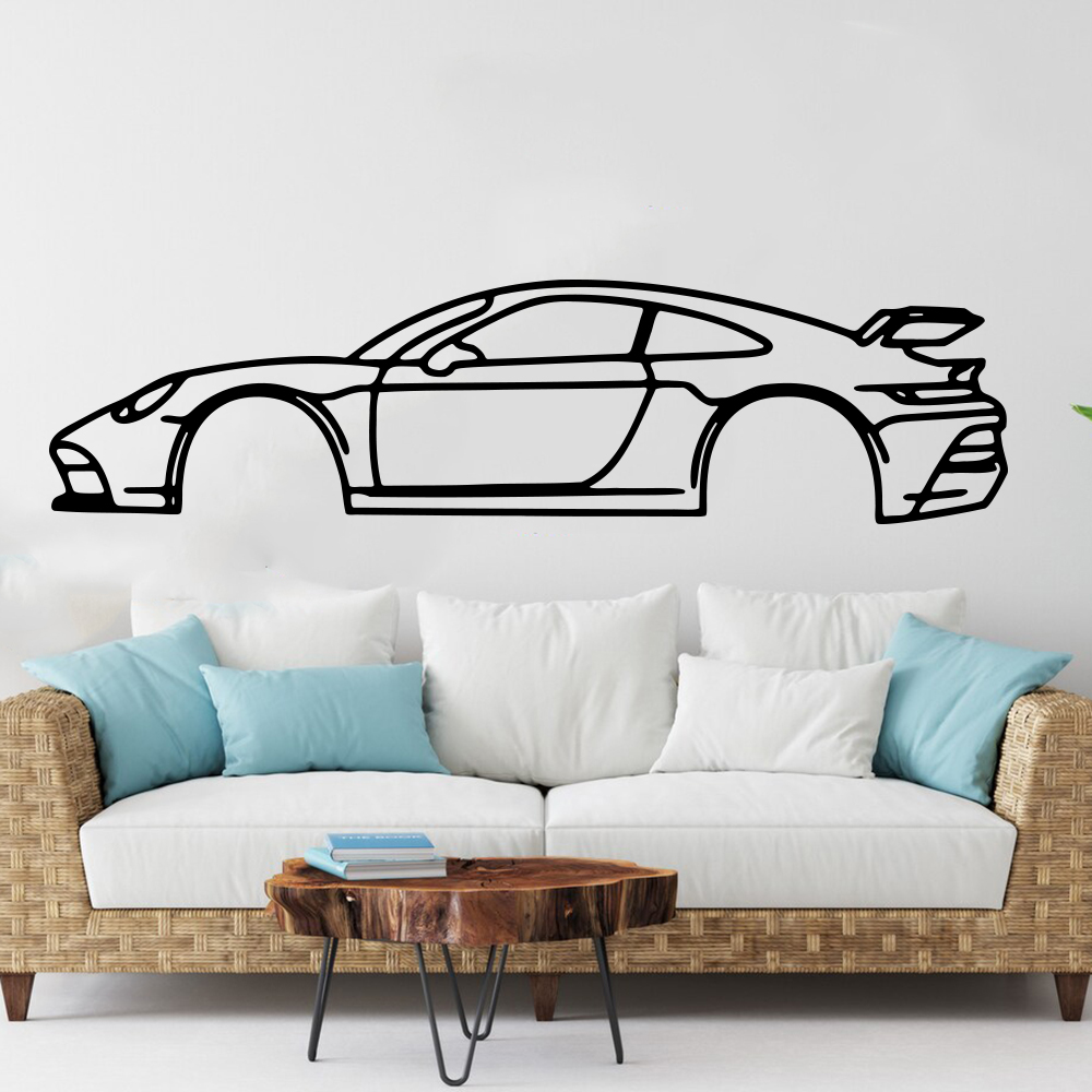 Sportwagen Auto Silhouet Muurs - Outdoor Sport Floor Tiles recensie en prijs