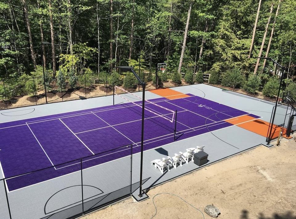 Eco-vriendelijke plastic buite - Outdoor Sport Floor Tiles recensie en prijs