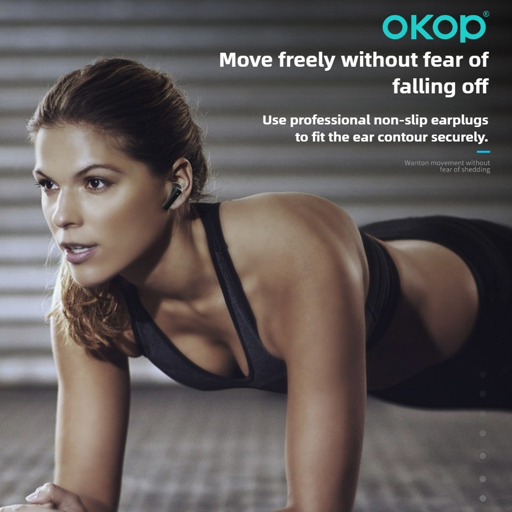 OKOP AI-headset, draadloze Blu - Outdoor Sport Activity recensie en prijs