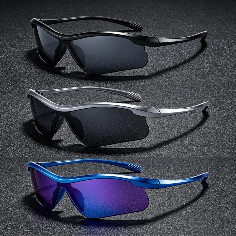 Nieuwe Half Frame Y2K Zonnebri - Outdoor Sport Activity recensie en prijs
