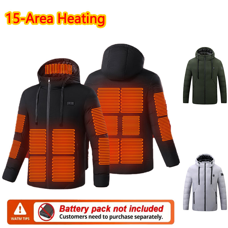 15-gebied verwarmde winterjas  - Outdoor Sport Jacket Women'S recensie en prijs