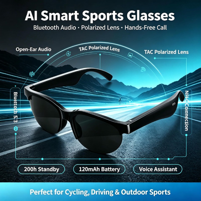 Slimme sportbril met open oor- - Outdoor Sport Activity recensie en prijs