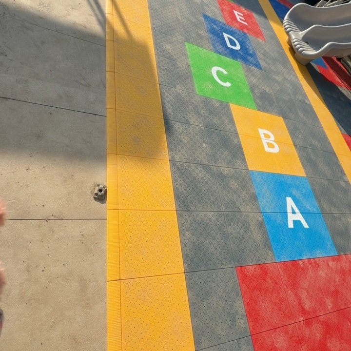 Professionele, in elkaar grijp - Outdoor Sport Floor Tiles recensie en prijs
